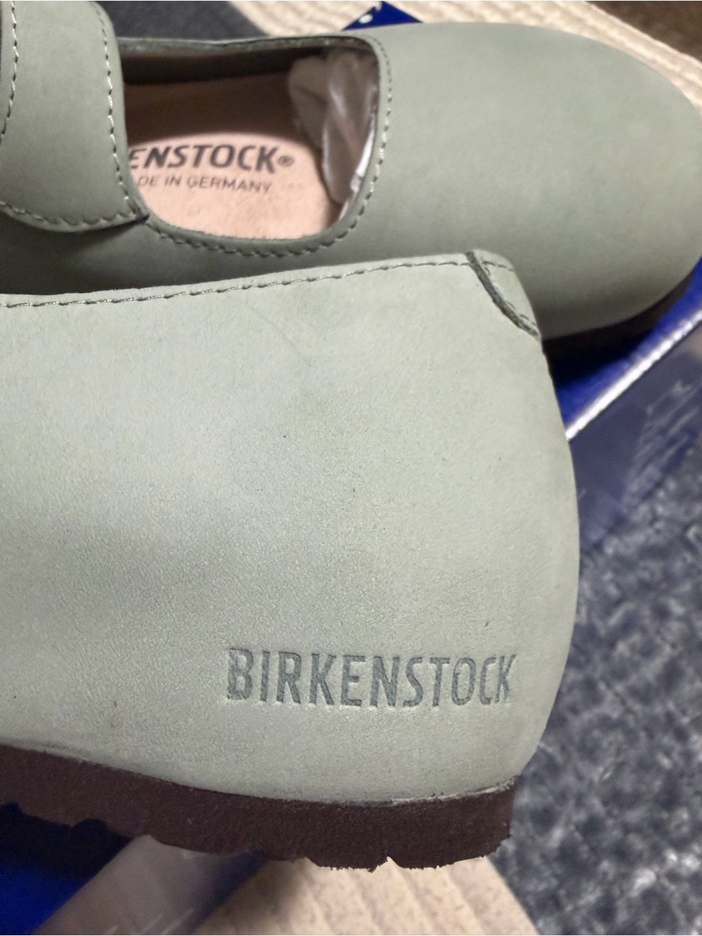 Birkenstock Women’s Mary Jane Flats in Light Sage - Picture 4 of 7